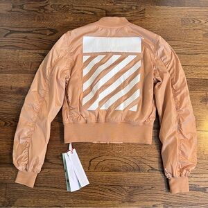 NWT Off-White Diag Bomber Jacket